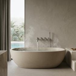 Aquanello Eterna All-Stainless Steel Concealed Bath Faucet with 2 Mixer Valves ET-B-SET4-1-02